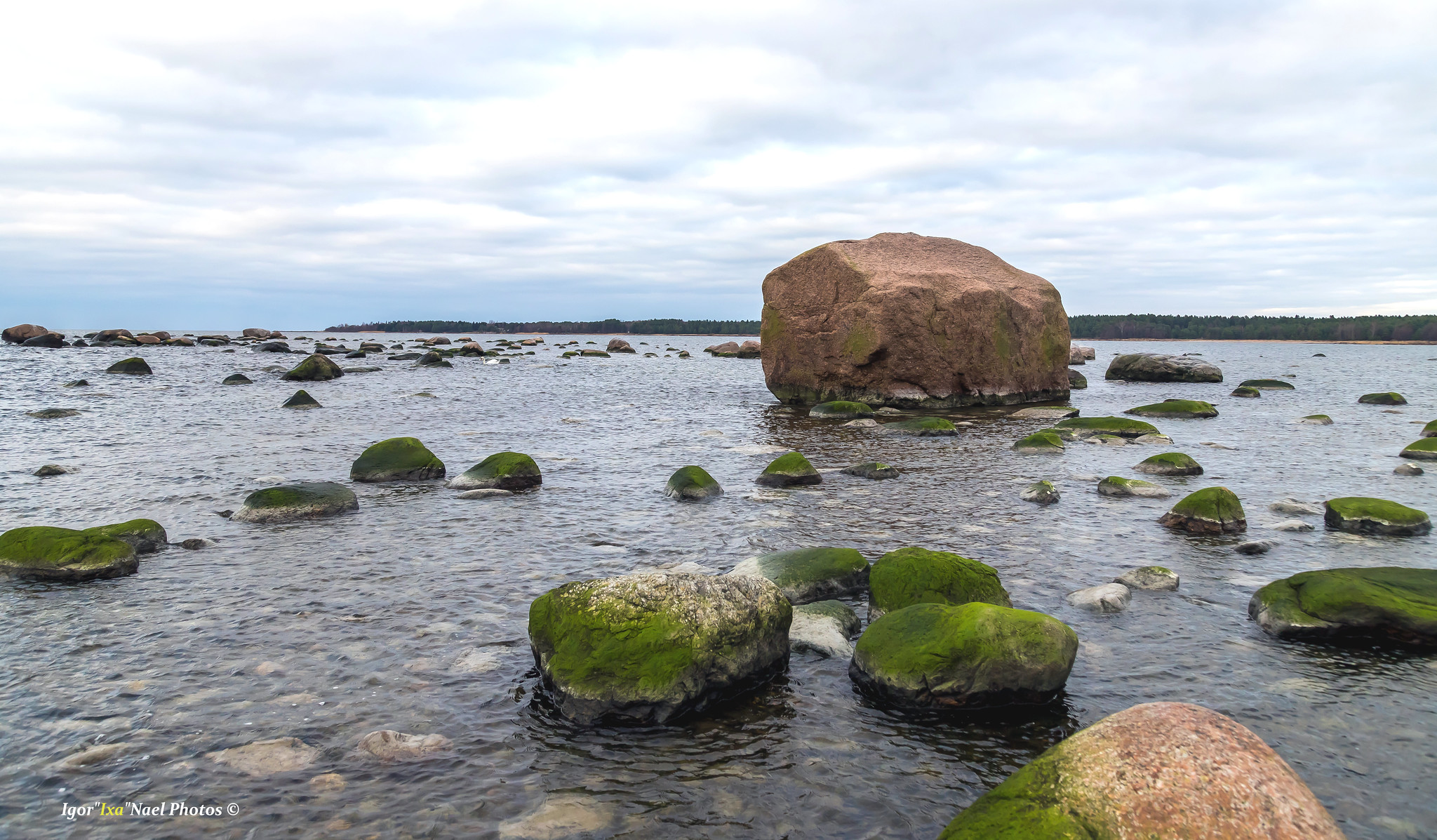 На северном побережье встречается много валунов.&nbsp;Автор:&nbsp;Игорь Наэль
